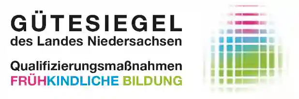 Logo Gütesiegel Frühkindliche Bildung Gütesiegel für hervorragende Weiterbildung in der Frühkindlichen Bildung